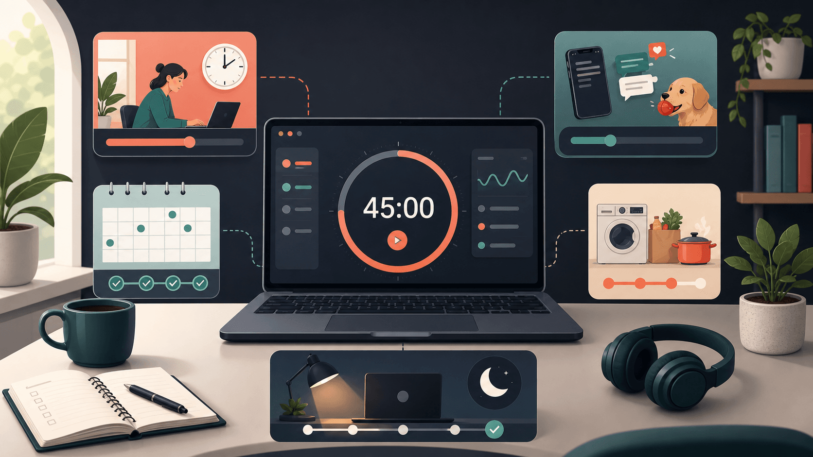 Flowtime for Remote Workers: Managing Focus in a Distracted Home