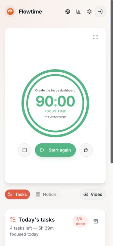 Maximum timer limit on mobile